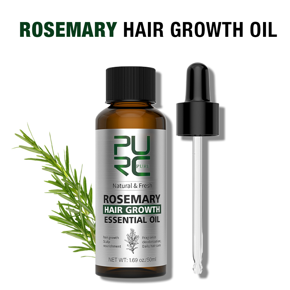Hair Care Vitamin - Purc óleo de alecrim para crescimento