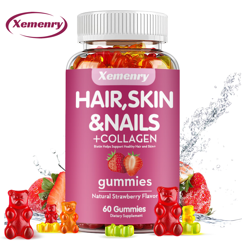 Hair Care Vitamin - Gomas de biotina e vitamina Potência