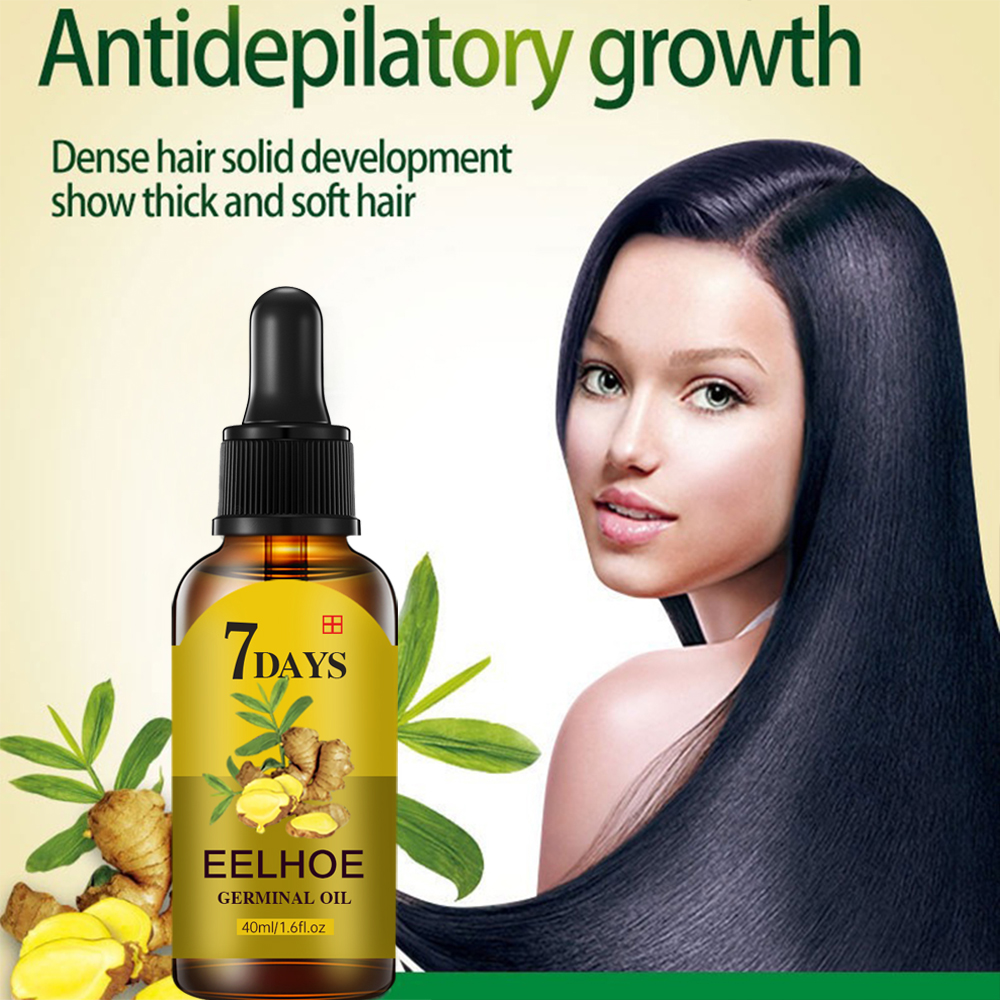 Hair Care Vitamin - Óleo Essencial de Gengibre para Cabelo,