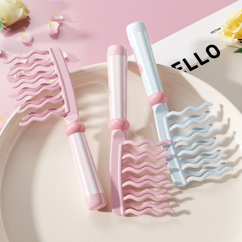 Hair Care For Wavy Hair - Pente de Cabelo com Dentes Ondulados