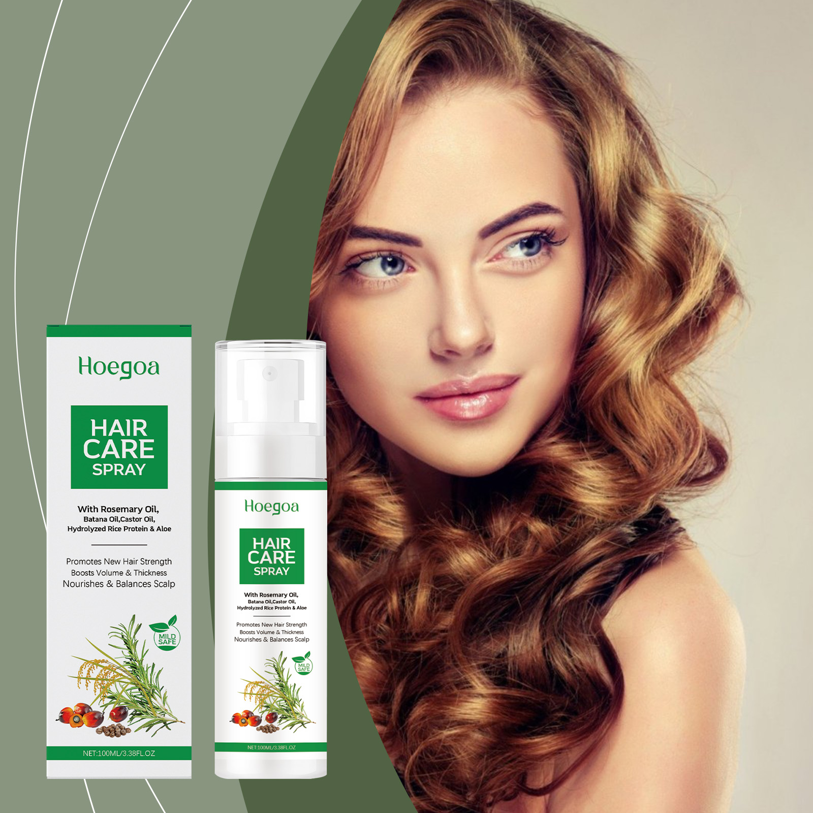 Hair Care Natur - Spray Essência para Cuidado do Couro