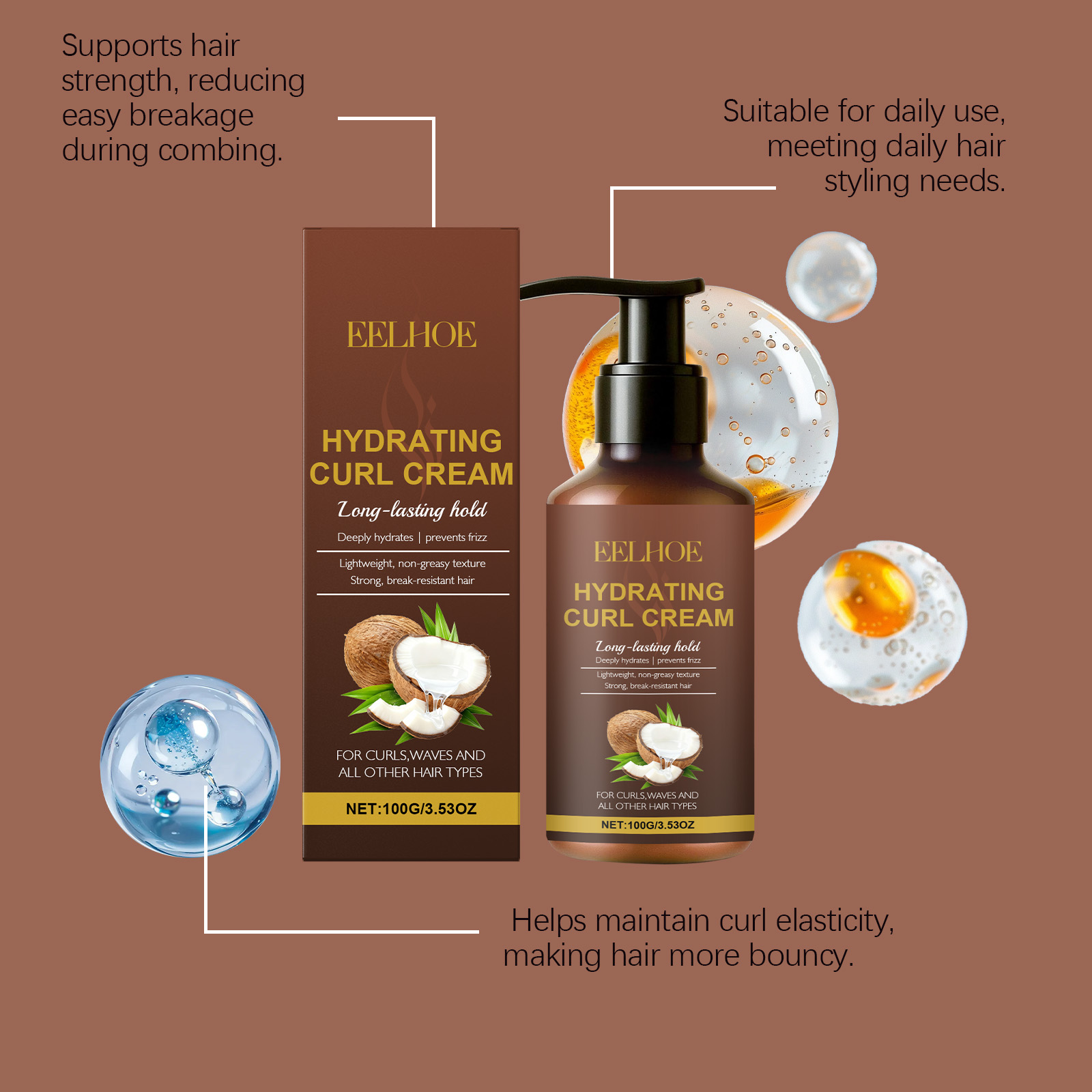 Creme modelador de cachos para - Hair Care Natur avaliação e preço