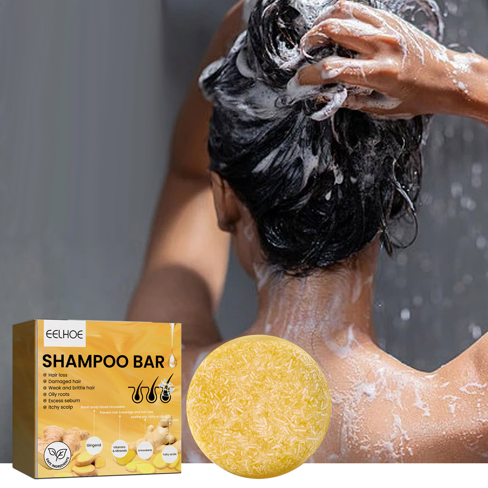 Barra de Shampoo Natural de Ge - Hair Care Natur avaliação e preço