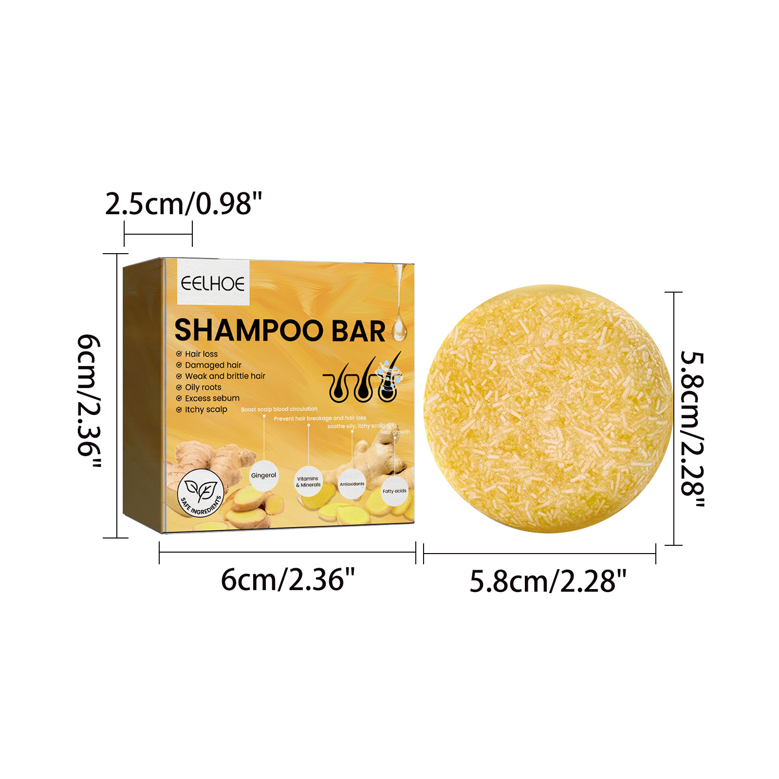 Barra de Shampoo Natural de Ge - Hair Care Natur avaliação e preço