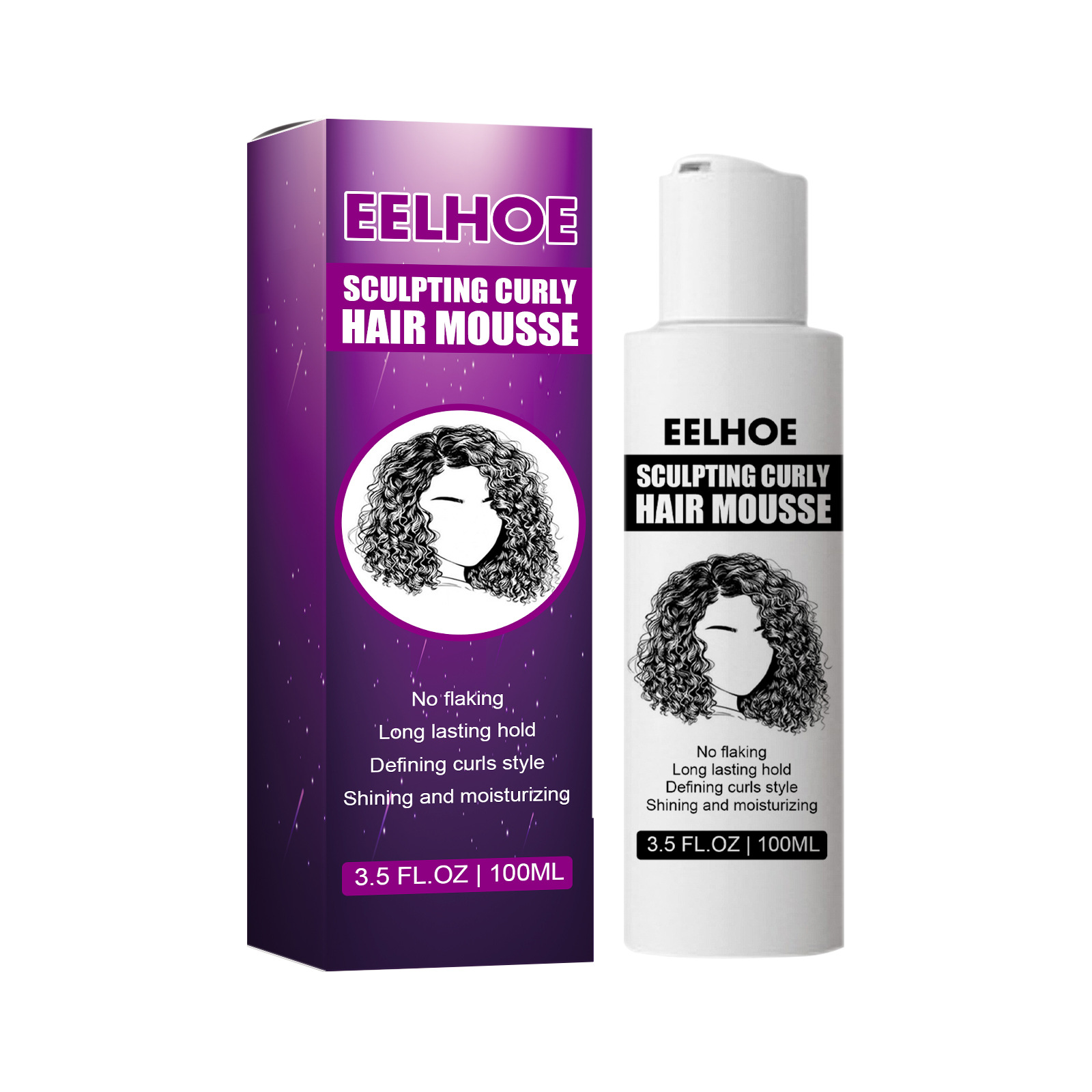 Eelhoe encaracolado elastina m - Hair Care For Wavy Hair avaliação e preço