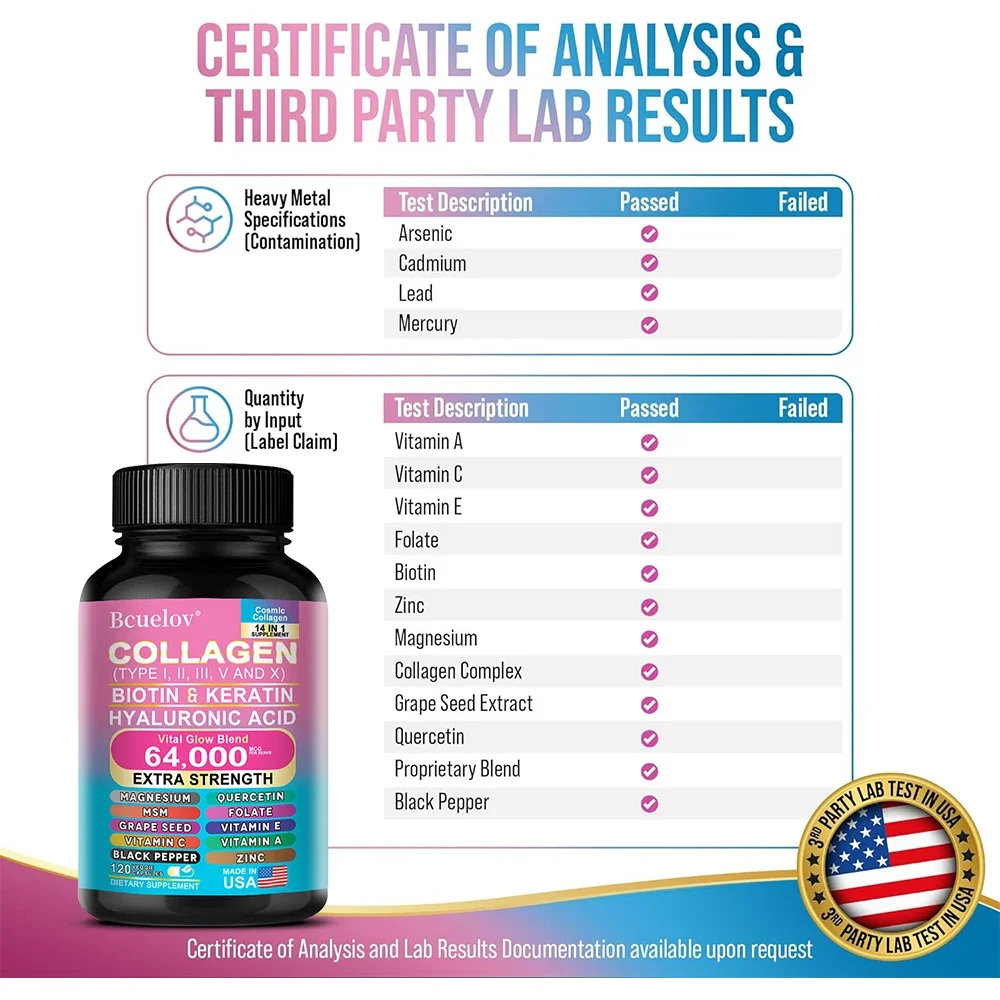 Cápsulas de colágeno biotina q - Hair Care Vitamin avaliação e preço