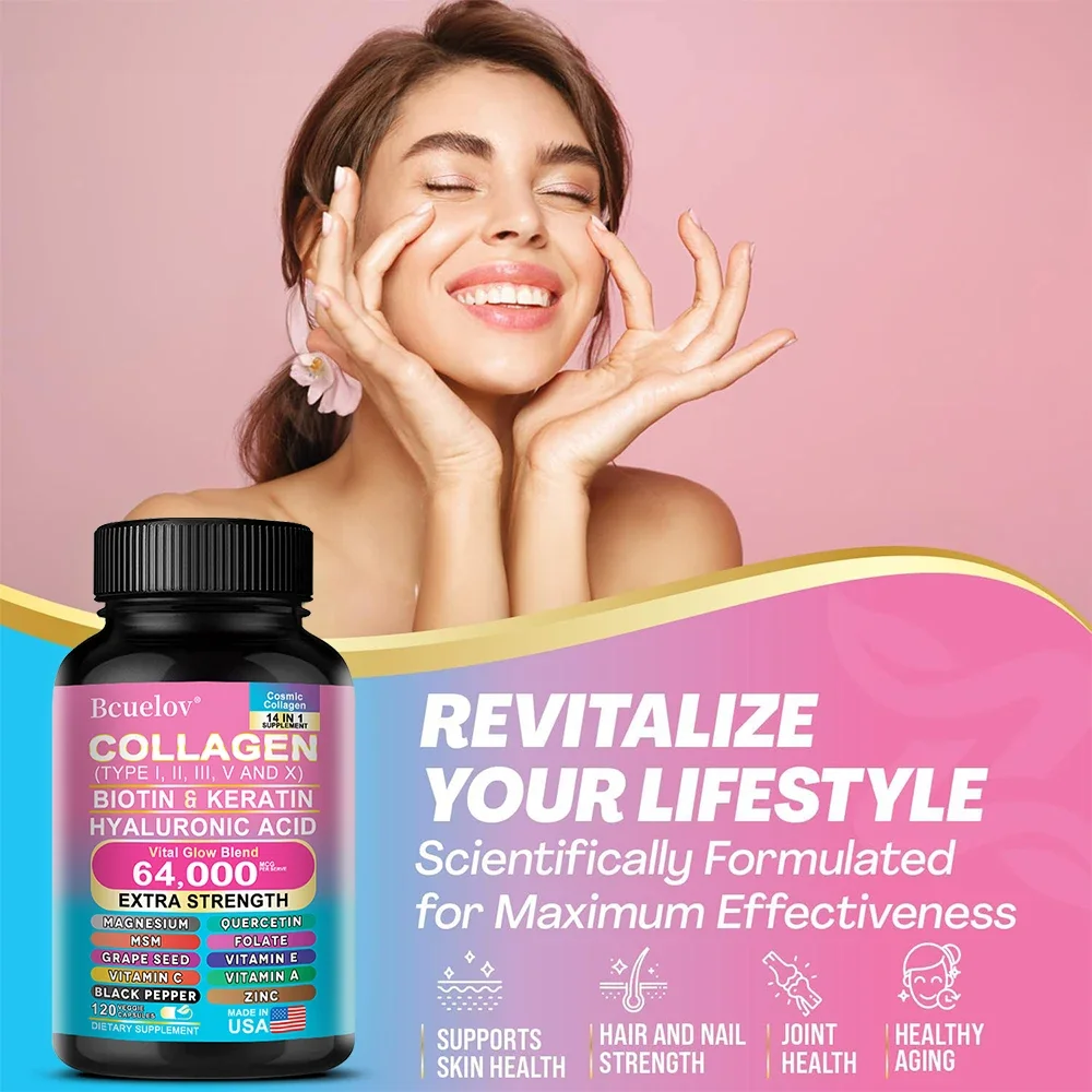 Cápsulas de colágeno biotina q - Hair Care Vitamin avaliação e preço