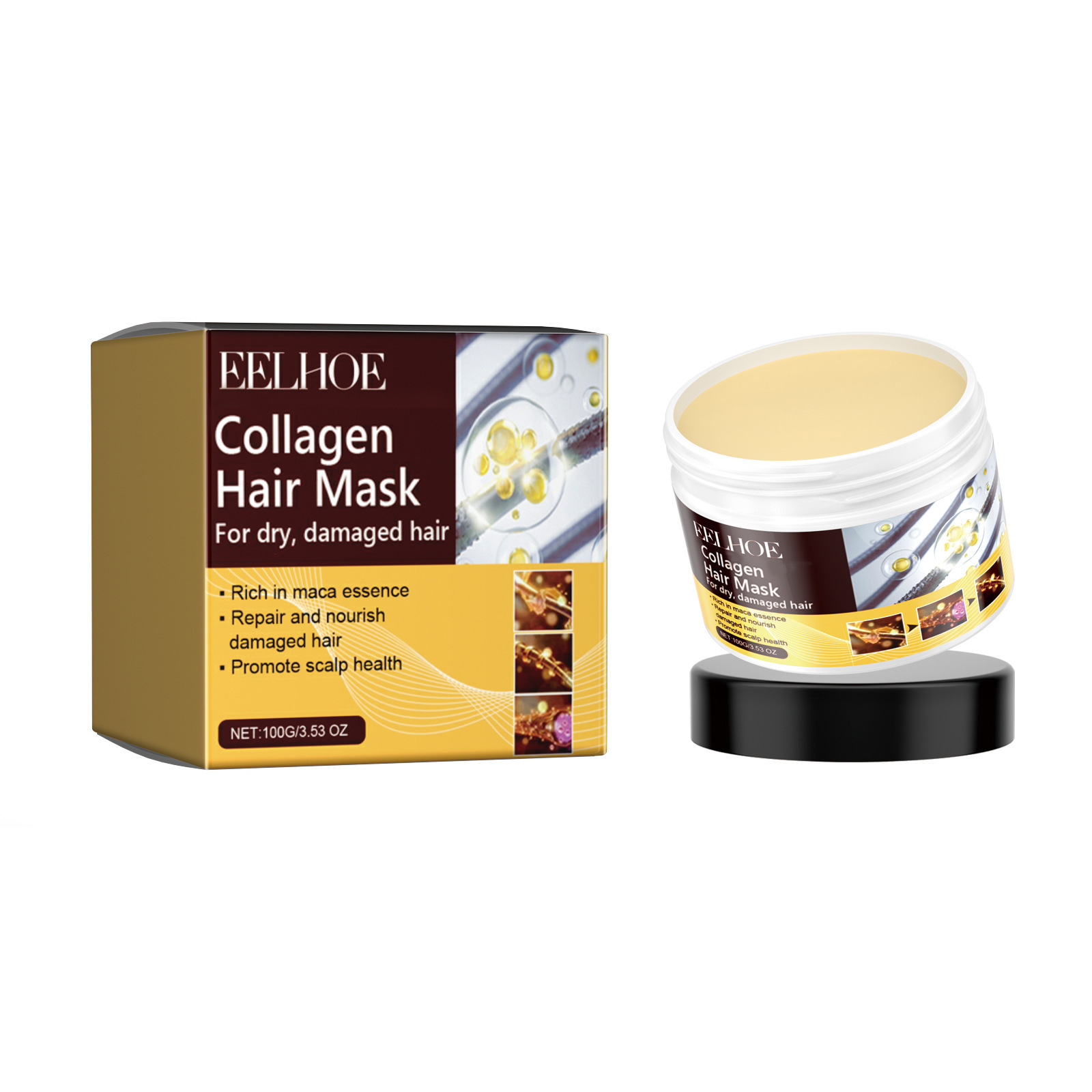 Máscara Capilar de Colágeno EE - Hair Care Vegan avaliação e preço