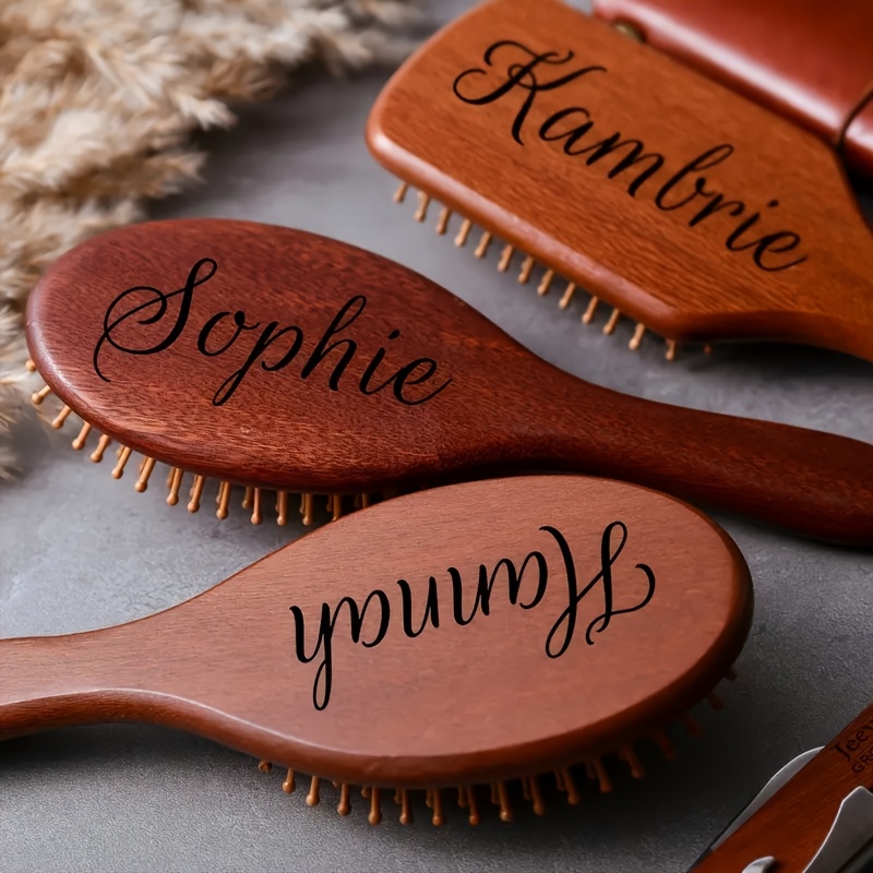 Pente de cabelo de sândalo com - Hair Care Names avaliação e preço
