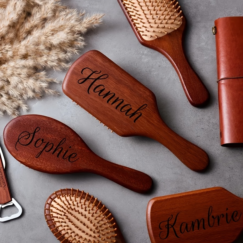 Pente de cabelo de sândalo com - Hair Care Names avaliação e preço