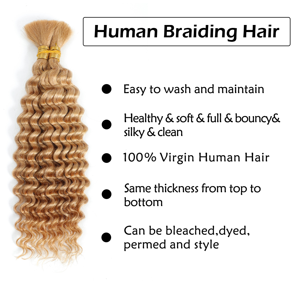 Trança de cabelo humano 2 paco - Hair Care For Wavy Hair avaliação e preço