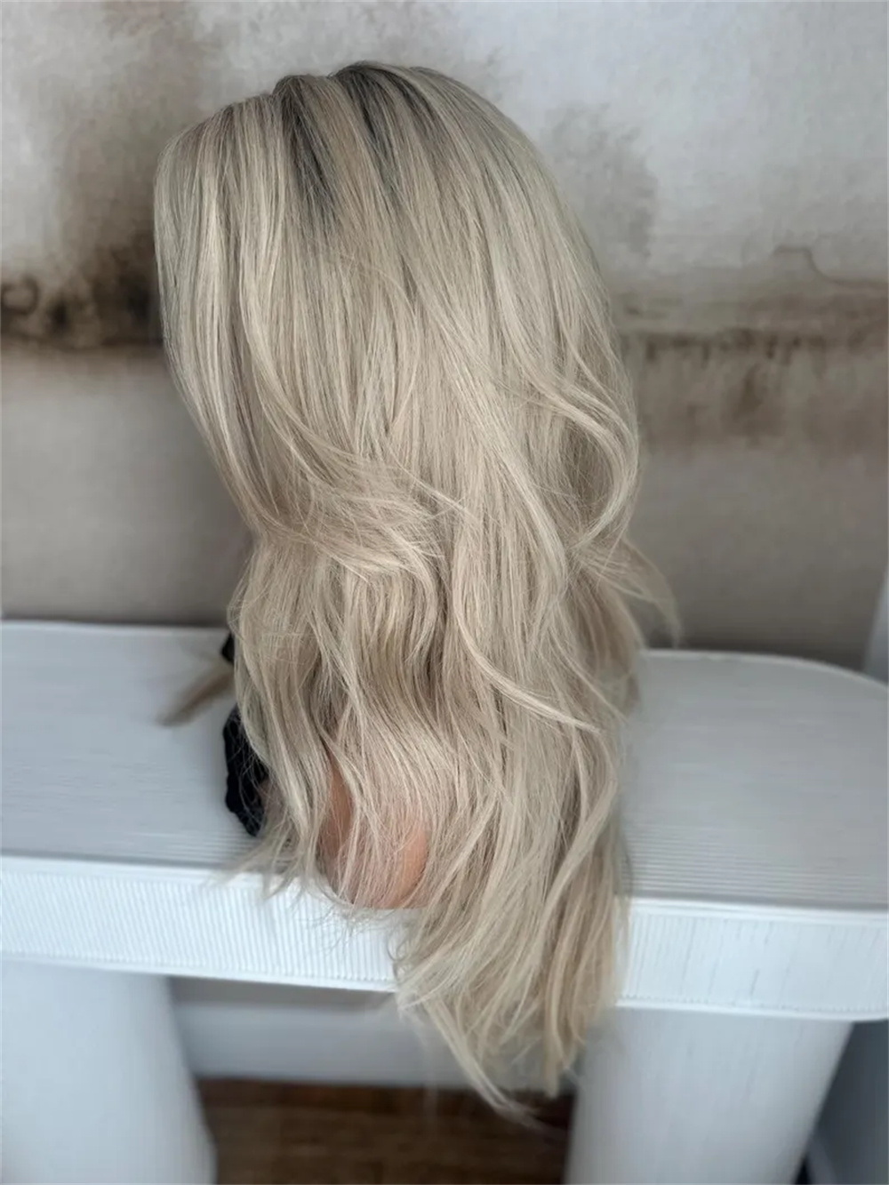 Loira em camadas ondulado peru - Hair Care For Wavy Hair avaliação e preço