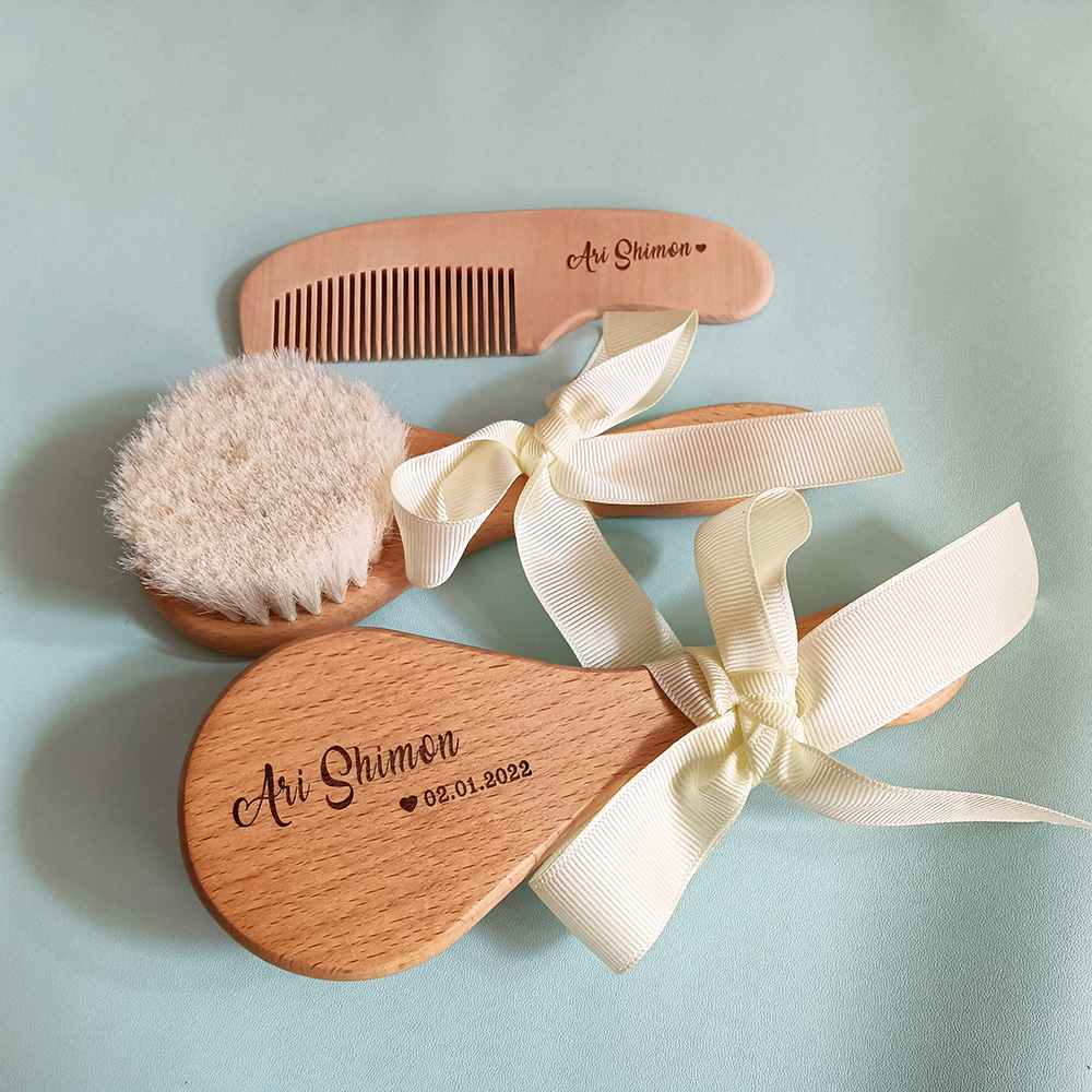 Baby Bathing Comb com Nome Per - Hair Care Names avaliação e preço