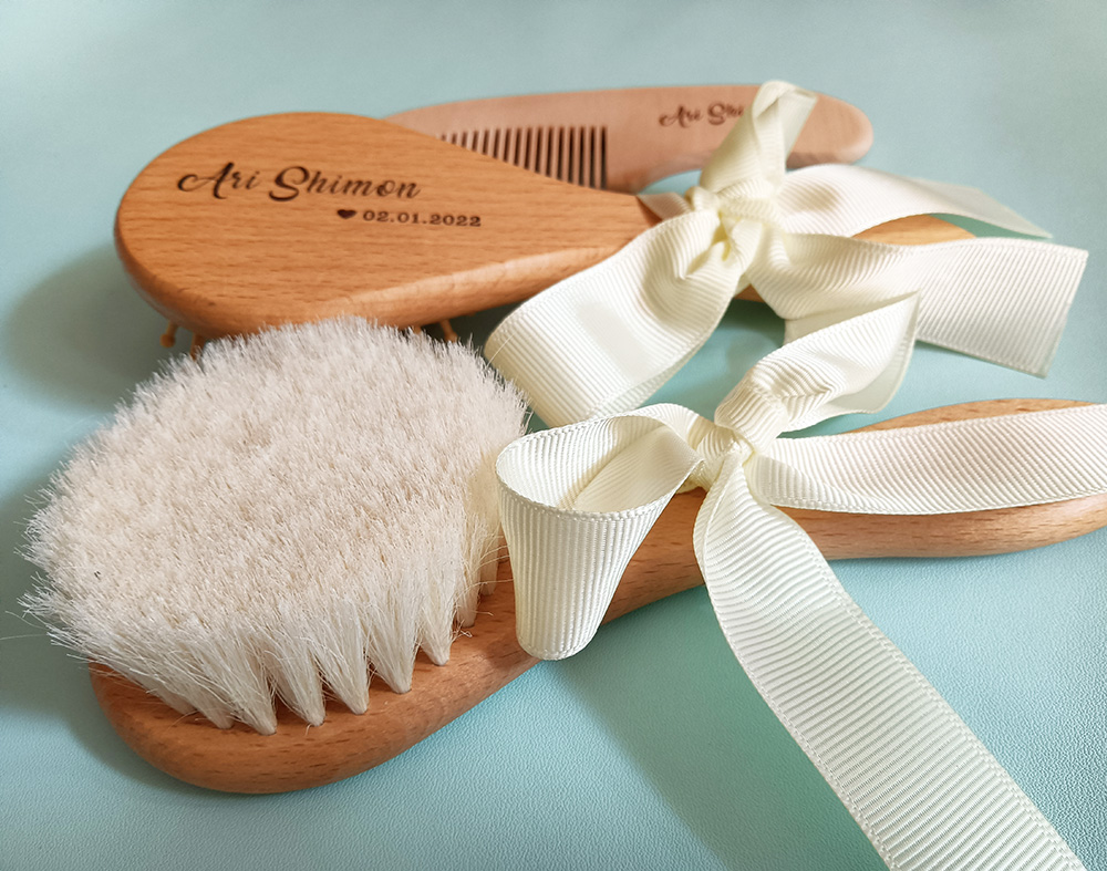 Baby Bathing Comb com Nome Per - Hair Care Names avaliação e preço