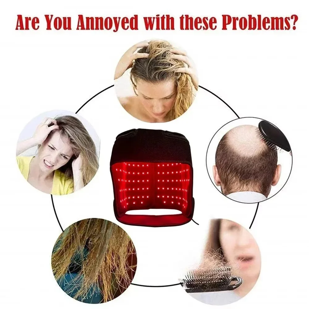 Chapéu de terapia de luz verme - Hair Care Vegan avaliação e preço