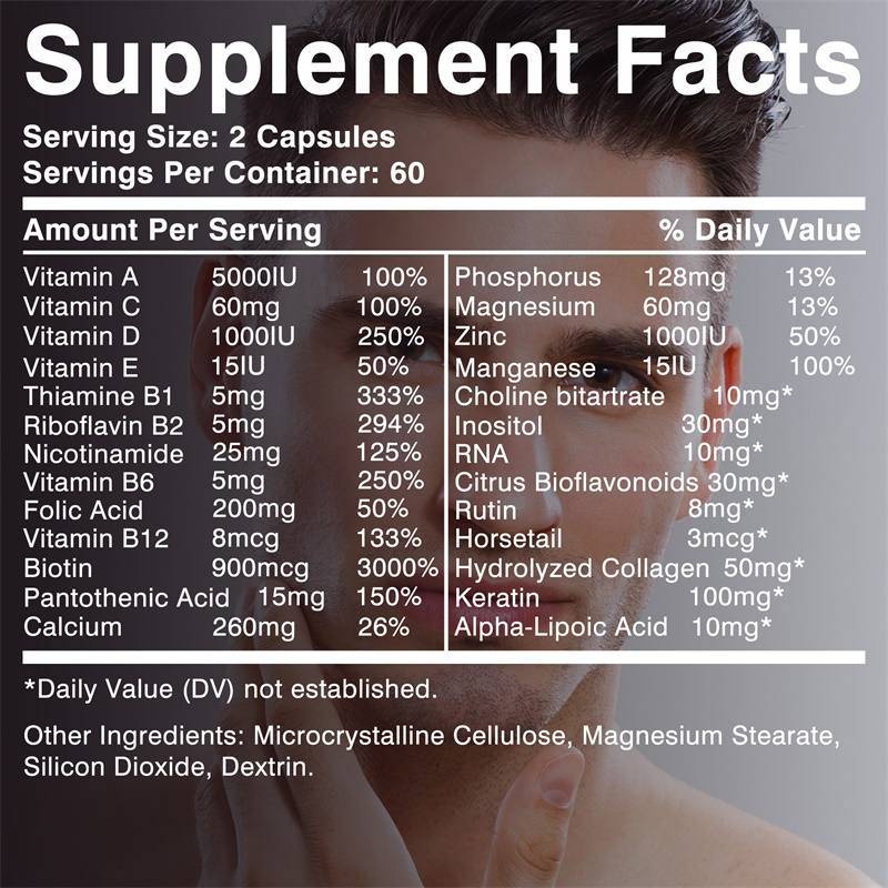 Suplemento masculino para cres - Hair Care Vitamin avaliação e preço
