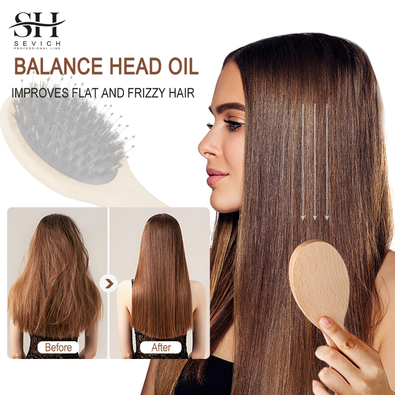 Pente de cabelo de cerdas de j - Hair Care Natur avaliação e preço