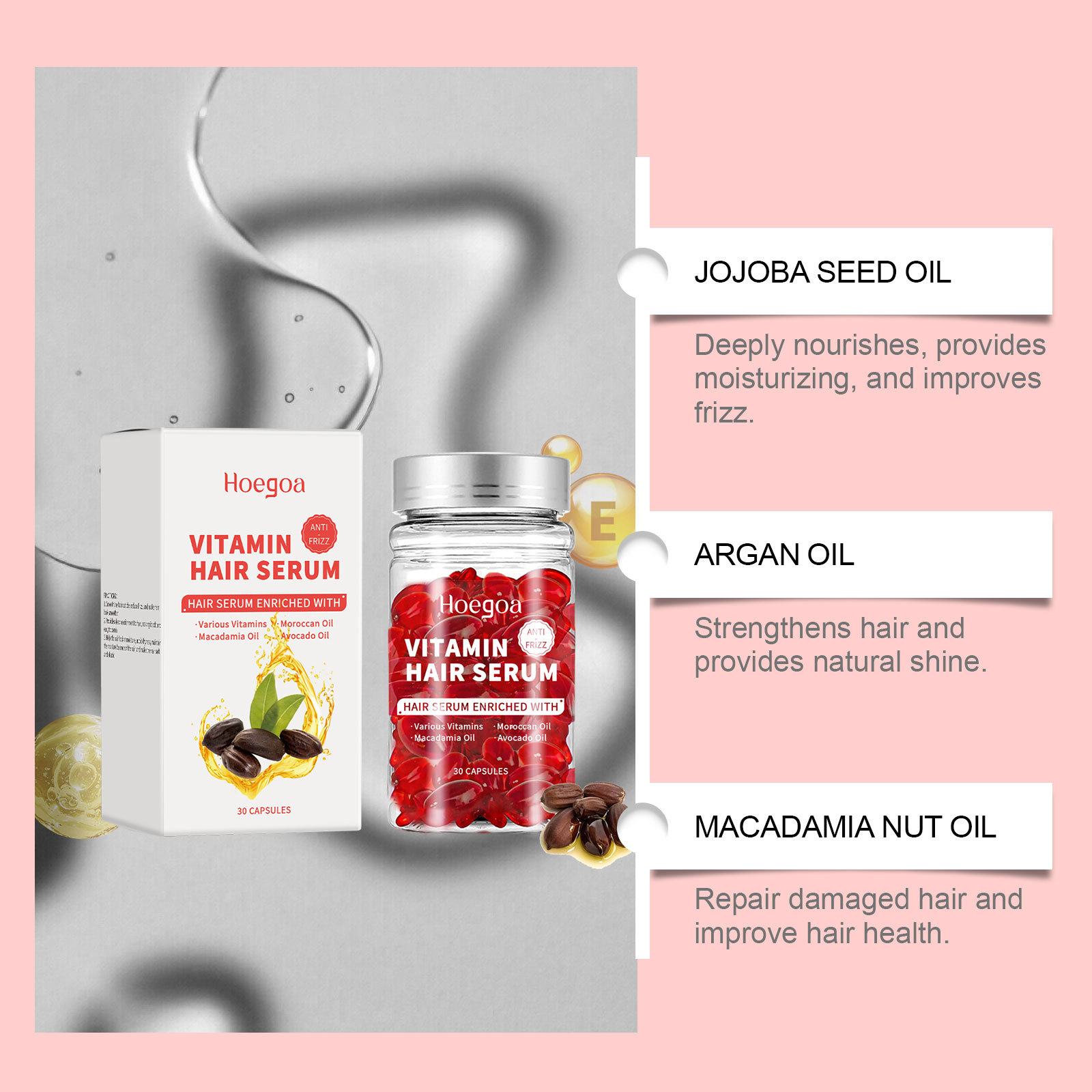 Cápsulas de soro para cuidados - Hair Care Vitamin avaliação e preço