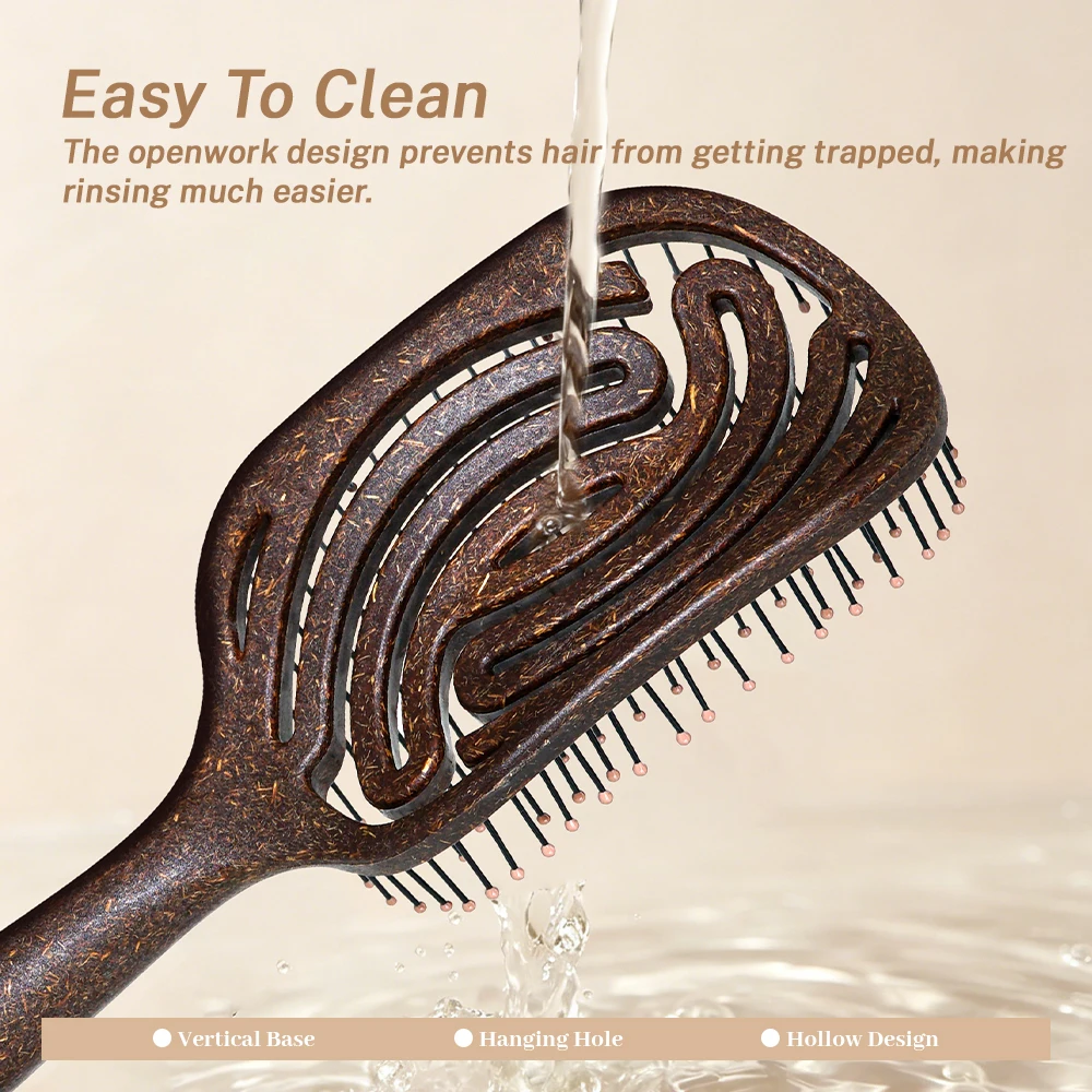 Escova de Cabelo com Cerdas de - Hair Care Gift avaliação e preço