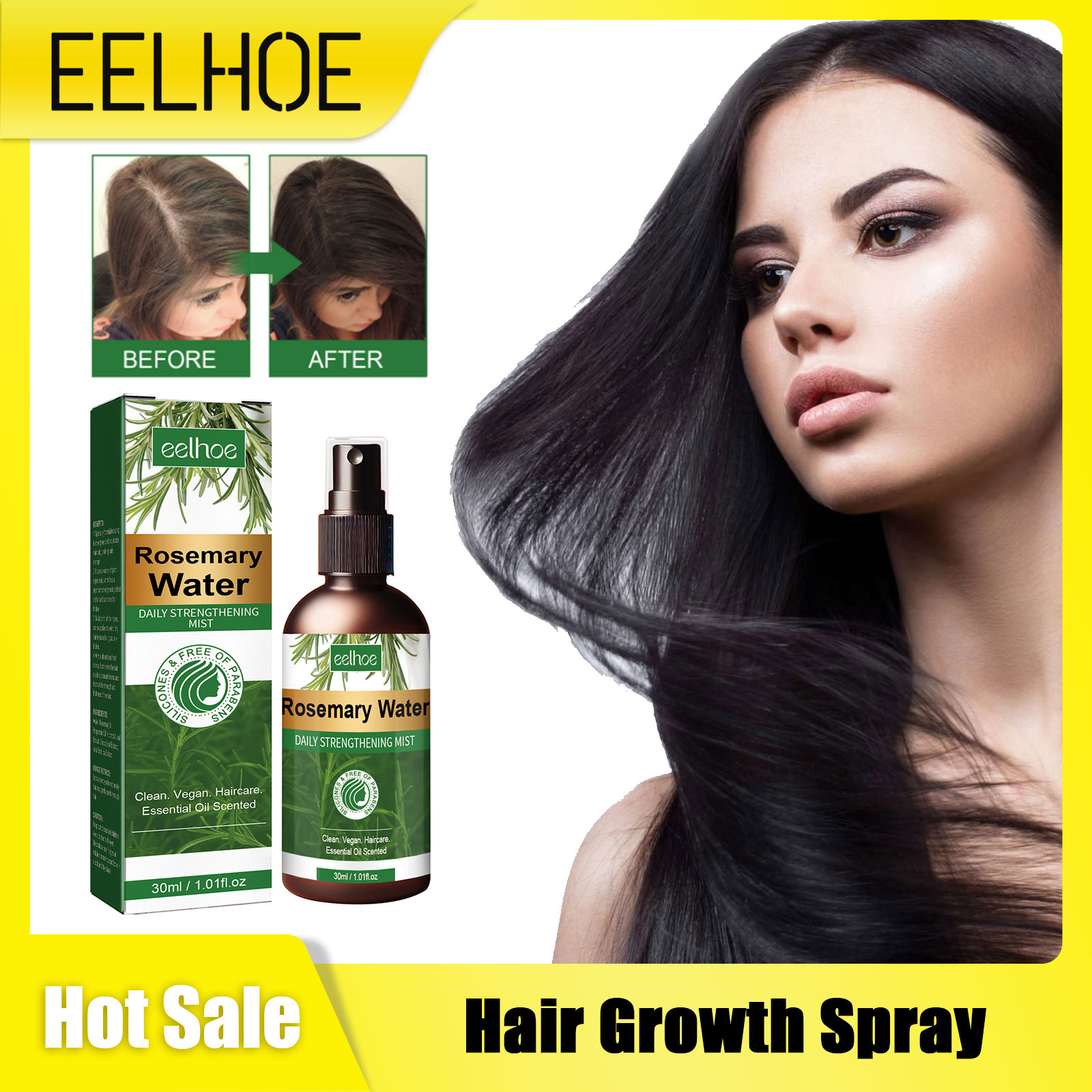 Spray de alecrim para cabelo,  - Hair Care Natur avaliação e preço