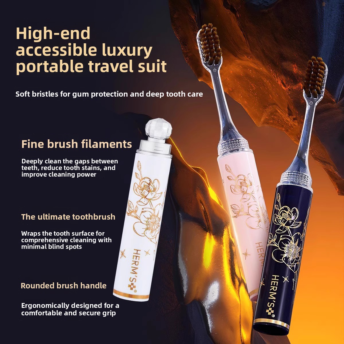 Novo tubo de batom de luxo lev - Hair Care High End avaliação e preço